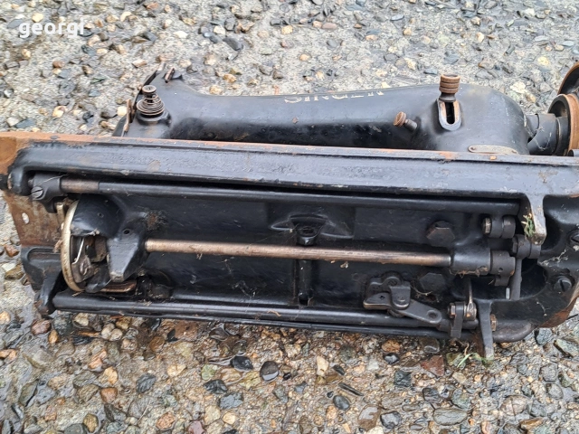 Стара шевна машина Singer , снимка 5 - Шевни машини - 53131611