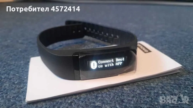 Оригинална смарт гривна Lenovo G02, Fitness Band, снимка 4 - Смарт гривни - 51452952