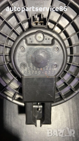 Мотор на вентилатора на парното за Mazda CX-7 2.2 MZR CD 173HP (2011) 872700-0371, снимка 3 - Части - 53653229