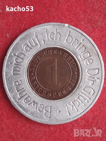 1 райхпфениг 1936 г. - D , Германия