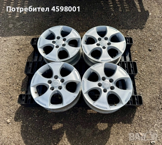 4бр.Алуминиеви джанти 16цола 5x114.3 за Kia,Hyundai,Mazda,Mitsubishi