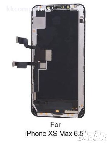 LCD Дисплей за iPhone XS Max 6.5'+ Тъч скрийн / Черен / Баркод : 482565, снимка 1 - Резервни части за телефони - 46706804