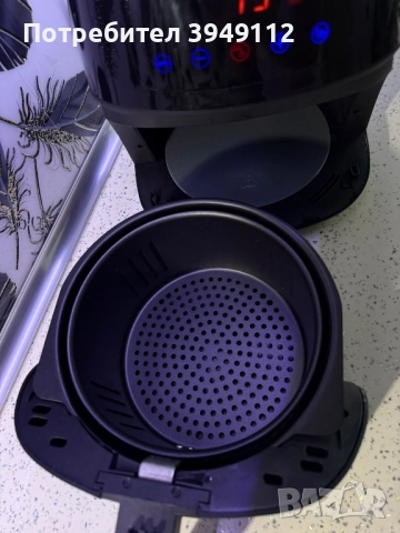 Air flayer Фритюрник с горещ въздух 2.6L, снимка 6 - Фритюрници - 51691939