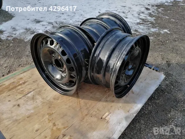 4бр. Оригинални железни джанти 15'' 5x105 за Opel Astra(2015-2021),Chevrolet, снимка 3 - Гуми и джанти - 47958556