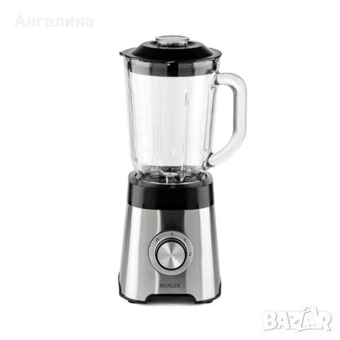 Блендер Muhler MB-555SG, 500W, 1.5 л, стъклена кана, снимка 9 - Блендери - 52983793