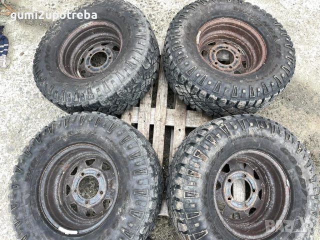 16 джанти 5х165,1 Land Rover Defender 7J et8 Goodyear 285/75/16, снимка 12 - Гуми и джанти - 53235762