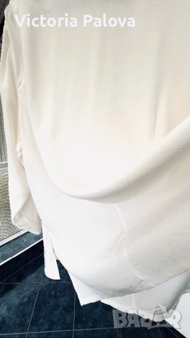 Копринена риза овърсайз ULLA POPKEN SELECTION , снимка 18 - Ризи - 52096268