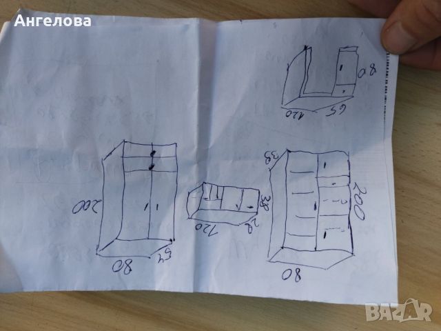 Обзавеждане , гардероби, бюро, етажерка , снимка 5 - Мебели за детската стая - 46563885