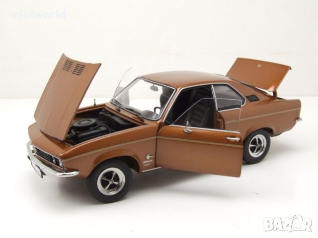 Opel Manta A 1970 - мащаб 1:18 на Norev моделът е нов в кутия, снимка 4 - Колекции - 45508651