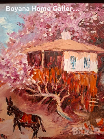 Българска Авторска Маслена Картина, снимка 4 - Картини - 53484862