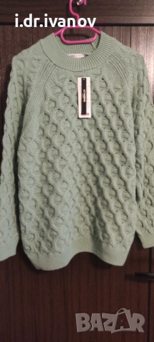 нов зелен пуловер LG Waikiki , снимка 4 - Блузи с дълъг ръкав и пуловери - 52589464