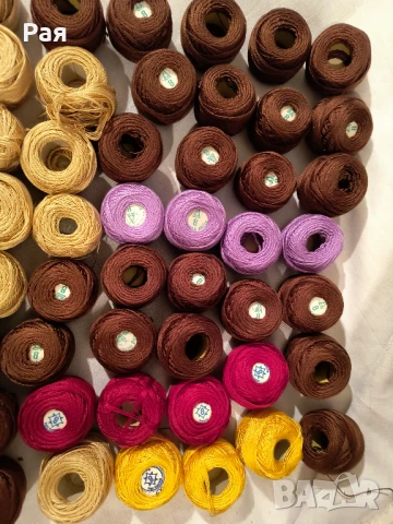 Памучни конци за бродерия/бродиране, снимка 9 - Други - 51186147