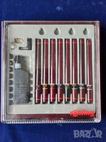 Рапидографи Rotring mod. Micronorm - 8 броя, работещи , снимка 2 - Ученически пособия, канцеларски материали - 50409903