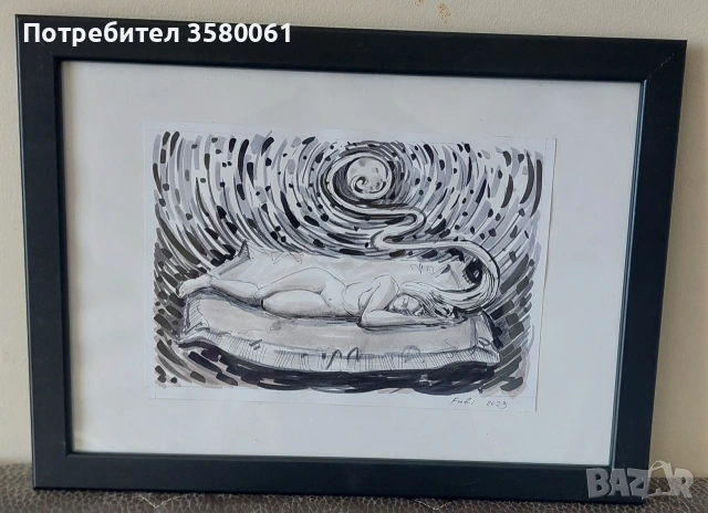 Сюрреализъм"Сънища", снимка 3 - Антикварни и старинни предмети - 54224435