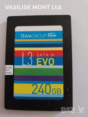 SSD SATA III L3 EVO 240GB, снимка 2 - Твърди дискове - 51542705