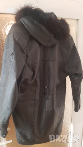 Дамско кожено яке, снимка 4 - Якета - 52876484