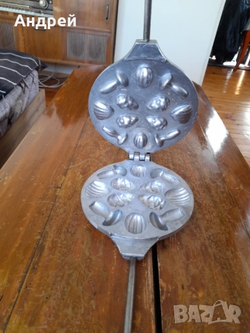 Стара форма за печене на сладки #4, снимка 5 - Други ценни предмети - 53977046