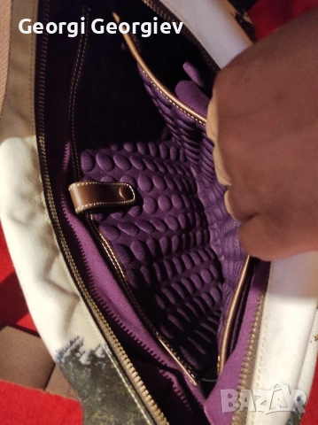 Paul Smith Vintage Mini Cooper "Artist Stripe"- Коликционерска чанта., снимка 6 - Антикварни и старинни предмети - 53905340