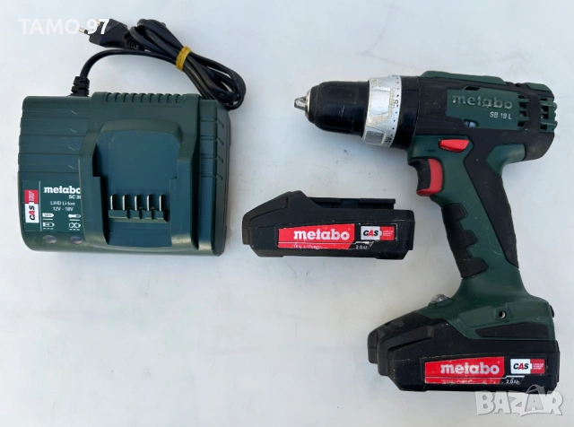 Metabo SB 18 L - Aкумулаторен ударен винтоверт 2x18V 2.0Ah, снимка 3 - Винтоверти - 53879306