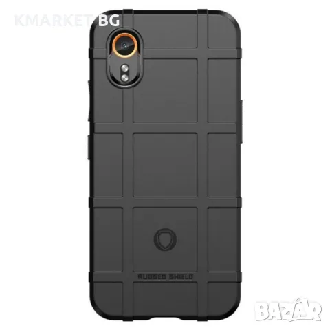 Samsung Galaxy Xcover7 Удароустойчив Square Grid Design TPU Калъф и Протектор, снимка 2 - Калъфи, кейсове - 47878679