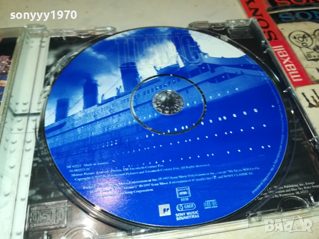 TITANIC-ORIGINAL CD 1208250816, снимка 2 - CD дискове - 51335538