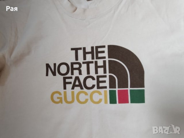 Мъжка тениска The North Face X Gucci, снимка 3 - Тениски - 46364998