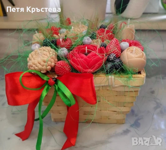 Букети от ароматни соеви свещички