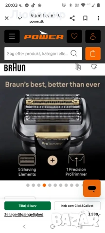 Електрическа самобръсначка Braun Shavers Series 9 Pro+ за мъже, мокро и сухо бръснене, 5+1 , снимка 14 - Електрически самобръсначки - 53205255