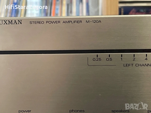 Luxman C120A /M120A, снимка 4 - Ресийвъри, усилватели, смесителни пултове - 53981398