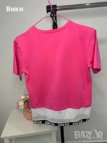 Нова тениска на Guess за 16г но е подходяща и за S размер , снимка 15 - Тениски - 50918259