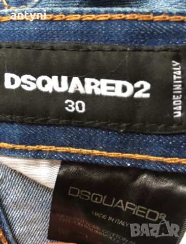 DSQUARED2 Оригинални! Къси дънкови панталони размер-30, снимка 5 - Къси панталони - 46474520