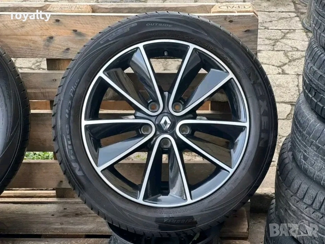 5х114.3 17 Джанти Renault Fluence Grand Scenic Megane Scenic 5x114.3 ET 49 J 7, снимка 2 - Аксесоари и консумативи - 52647581