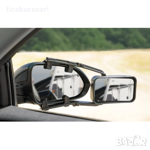 Допълнително Огледало за каравана, бус, автомобил, 14см