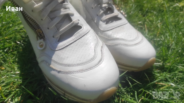 Дамски маратонки ест. кожа , снимка 3 - Маратонки - 53945293