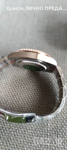 Мъжки луксозен часовник Rolex GMT-Master II Oyster, 40 mm, Oystersteel and Everose gold , снимка 8 - Мъжки - 52874934