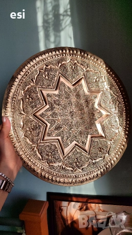 месингово пано 