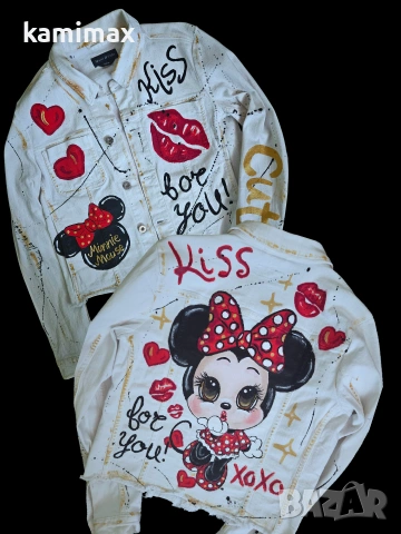 Дамско дънково яке размер М , снимка 3 - Якета - 54128436