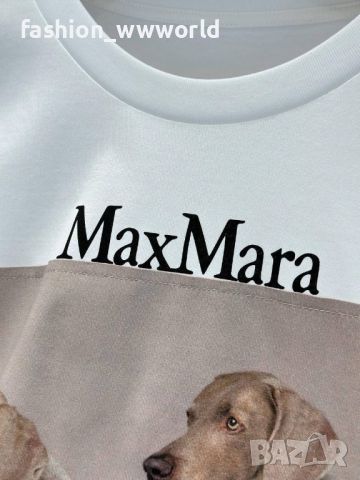 дамска тениска MAX MARA-реплика, снимка 6 - Тениски - 45389793
