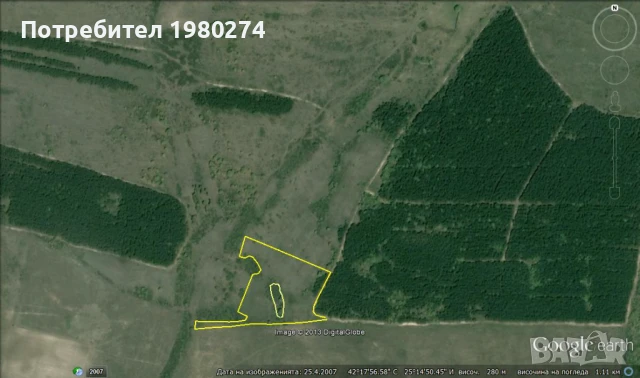 Земеделска земя 10,5 декара, 9 категория, снимка 2 - Земеделска земя - 50714759