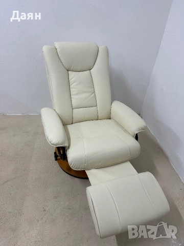 Релакс кресло въртящо се на 360 градуса HOMCOM, снимка 5 - Дивани и мека мебел - 52576916