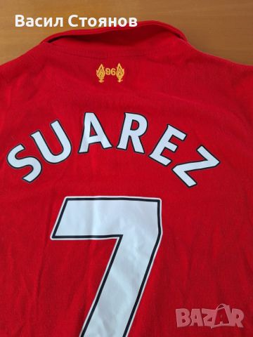 Ливърпул/Liverpool #7 Suarez Warrior 2012-2013г. - ръст 158см., снимка 9 - Фен артикули - 46660587