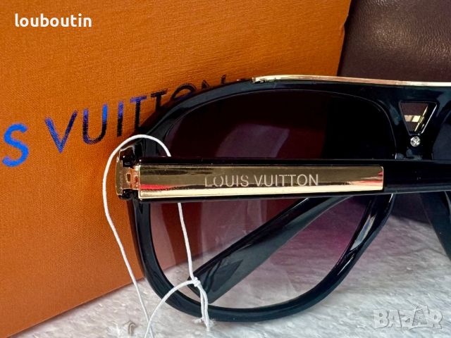Louis Vuitton Еvidence висок клас мъжки слънчеви очила маска унисекс , снимка 13 - Слънчеви и диоптрични очила - 45407051