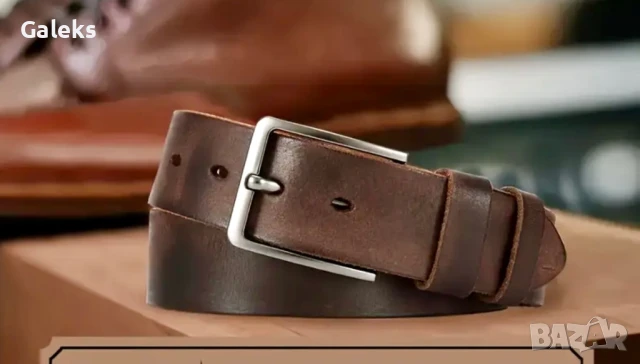 Истински* Мъжки спортни кожени колани DOOPAI" /Черна и Кафява върхова кожа!, снимка 12 - Колани - 50916539