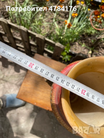 продавам ръчно изработена релефна ваза, снимка 3 - Антикварни и старинни предмети - 54061347