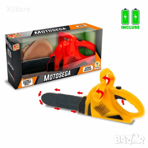 Детски моторен трион с реалистични звуци и движения, снимка 2 - Играчки за стая - 51860945