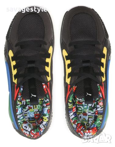 Мъжки маратонки PUMA Court Rider Chaos Trash Talk Basketball Shoes Black/Multi, снимка 4 - Маратонки - 45959329