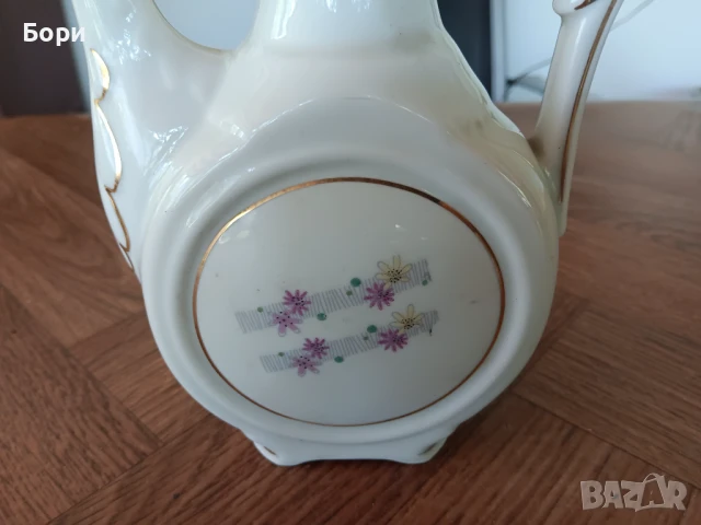 Стара порцеланова българска кана, снимка 2 - Аксесоари за кухня - 50939709