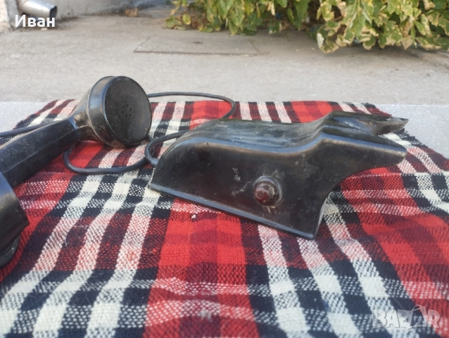 Соц бакелитов домофон , снимка 4 - Други ценни предмети - 51598008