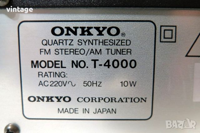 Onkyo T 4000, снимка 8 - Други - 45381729