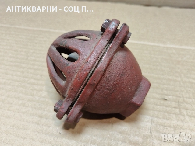 Соц НОВ Български Смукател За Водна Помпа / 1 Цол. / НОМЕР 628., снимка 2 - Антикварни и старинни предмети - 53275328